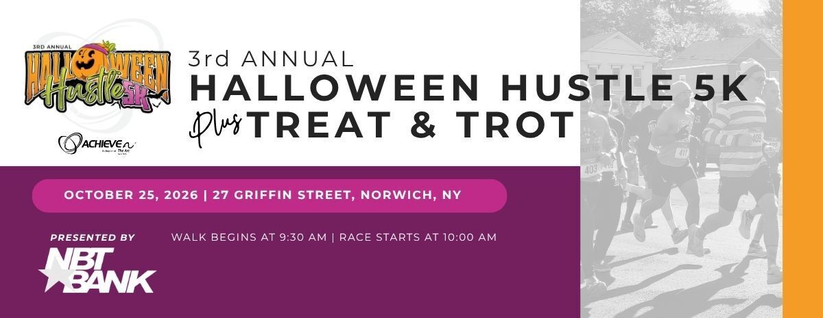 REGISTRATION: ACHIEVE's 2026 Halloween Hustle 5k